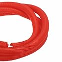 DMiotech 20ft Wire Loom Split Tubing 1 1/2 Inch(38.1mm) ID Red