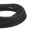 DMiotech 20ft Wire Loom Split Tubing 2 Inch(50.8mm) ID Black