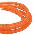 DMiotech 20ft Wire Loom Split Tubing 1 1/4 Inch(31.8mm) ID Orange