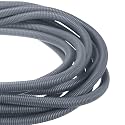 DMiotech 20ft Wire Loom Split Tubing 3/4 Inch(19.1mm) ID Gray
