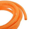 DMiotech 20ft Wire Loom Split Tubing 1/2 Inch(12.7 mm) ID Orange