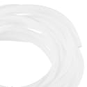 DMiotech 25ft Wire Loom Split Tubing 1/4 Inch(6.5 mm) ID White