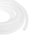 DMiotech 25ft Wire Loom Split Tubing 1/2 Inch(12.7 mm) ID White