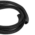 DMiotech 25ft Wire Loom Split Tubing 1 Inch(25.5 mm) ID Black