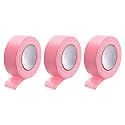 DMiotech 1 Inch x 21 Yards Masking Tape Painters Tape Rolls 3Pcs, Pink