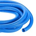 DMiotech 50ft Wire Loom Split Tubing 1 1/2 Inch(38 mm) ID Blue