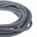 DMiotech 50ft Wire Loom Split Tubing 3/4 Inch(19.1mm) ID Gray