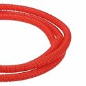 DMiotech 50ft Wire Loom Split Tubing 1/2 Inch(12.7mm) ID Red