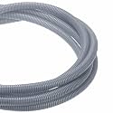 DMiotech 50ft Wire Loom Split Tubing 5/8 Inch(15.9mm) ID Gray