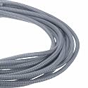DMiotech 50ft Wire Loom Split Tubing 3/8 Inch(9.5mm) ID Gray
