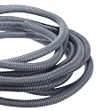 DMiotech 50ft Wire Loom Split Tubing 1 Inch(25.4mm) ID Gray
