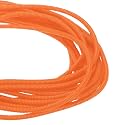 DMiotech 50ft Wire Loom Split Tubing 1/4 Inch(6.4mm) ID Orange