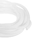 DMiotech 50ft Wire Loom Split Tubing 1 Inch(25.5 mm) ID White