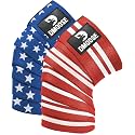 DMoose Fitness Knee Sleeves for Weightlifting with 2 Straps & Gym Bag - 7mm Compression Sleeve for Joint Stability & Squats