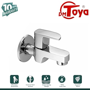 alive splash free brass bib cock tap wall mounted kitchen and bathroom tap with 10 year warranty