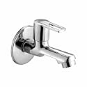 Image Splash Free Brass Bib Cock Tap Wall Mounted Kitchen and Bathroom Tap with 10 Year Warranty
