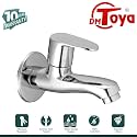 Roma Splash Free Brass Bib Cock Tap Wall Mounted Kitchen and Bathroom Tap with 10 Year Warranty