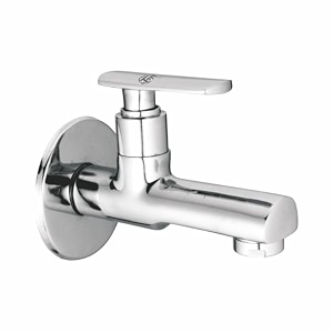 silicon splash free brass bib cock tap wall mounted kitchen and bathroom tap with 10 year warranty