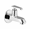 Vessel Splash Free Brass Bib Cock Tap Wall Mounted Kitchen and Bathroom Tap with 10 Year Warranty
