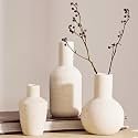 DN DECONATION Flower Vase Set of 3, Small Boho Vases for Table Home Decor