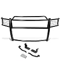 DNA MOTORING GRILL-G-017-BK Mild Steel Alloy Front Bumper Brush Grille Guard Compatible with 97-04 Dakota, 98-03 Durango