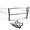 DNA MOTORING GRILL-G-021-SS Front Bumper Brush Grille Guard Compatible with 06-08 Ram 1500/2500/3500 Mega Cab