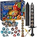 DND Dice Advent Calendar 2026, 24 Days Mystery Dice Set Christmas Countdown