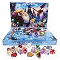 DND Dice Advent Calendar 2026, Christmas Advent Calendar D&D Dice Set, 24 Days Christmas Countdown Gift for Men Boys, Suitable for RPG, MTG, Role Playing Table Game Lover,Adults, Teens (1 Set)