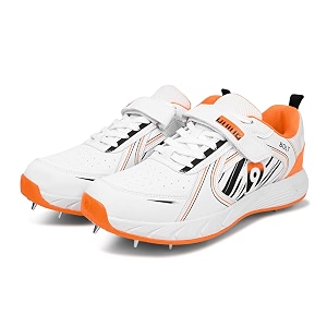 DNINE Bolt Men Bowling Spikes Cricket Shoe