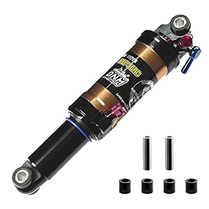 dnm mountain bike air rear shock with lockout 200x55mm