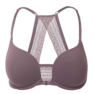 DOBREVA Womens Push Up Bra Front Closure
