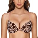 DOBREVA Women39s Push Up Bra Front Closure