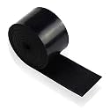 DOBTIM Thin Solid Neoprene Rubber Strips 1/16 (.062)" Thick X 2" Wide X 110" Long, Rubber Sheets, Rolls &amp; Strips Use for Gaskets, Sealing, Bumpers, Protection, Abrasion, Flooring