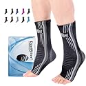 Doc Miller Plantar Fasciitis Compression Socks, 20-30mmHg, 1 Pair