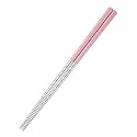DOCAT Reusable Chopsticks 304 Stainless Steel Chop Sticks Dishwasher Safe Multicolor Classic Chopsticks Gift Set (Multicolor) (4 Pair)