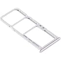 DOCILE Dual Sim Card Slot Tray Holder for Samsung Galaxy a51 : Silver