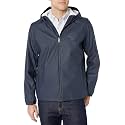 DOCKERS Men's The Shawn Waterproof Rain Slicker Jacket