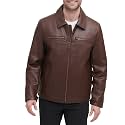 DOCKERS Men's James Faux Leather Jacket (Regular, Big &amp; Tall Sizes)