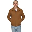 DOCKERS Men's Micro Twill Golf Bomber Jacket Coat
