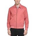 DOCKERS Men's Micro Twill Golf Bomber Jacket Coat