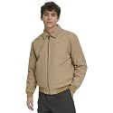 DOCKERS Men's Micro Twill Golf Bomber Jacket Coat