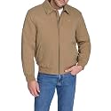 DOCKERS Men's Micro Twill Golf Bomber Jacket Coat