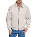 DOCKERS Men's Micro Twill Golf Bomber Jacket Coat