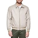 DOCKERS Men's Micro Twill Golf Bomber Jacket Coat