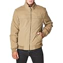 DOCKERS Men's Micro Twill Golf Bomber Jacket Coat