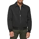 DOCKERS Men's Micro Twill Golf Bomber Jacket Coat