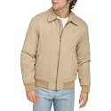 DOCKERS Men's Micro Twill Golf Bomber Jacket Coat