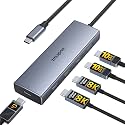 Docking Station Dual Monitor Adapter with USB C Hub Video 8K USB C Port 10G