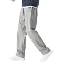 dockstreet Men39sUnisex Open Bottom Drawstring Pure Cotton