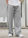 Dockstreet Solid Men Grey Track Pants